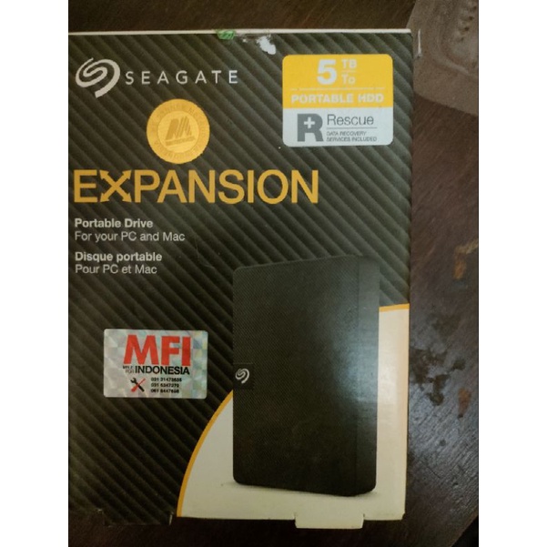 harddisk Seagate 5Tb