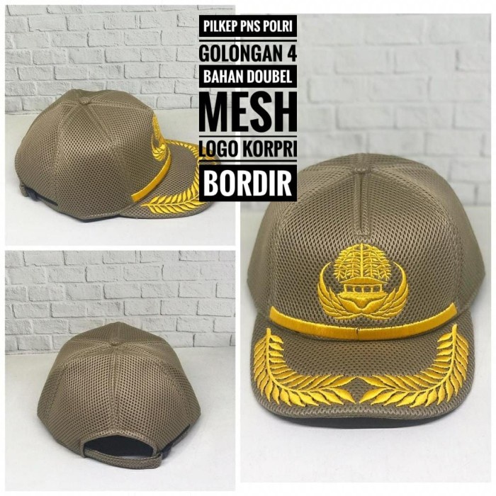Topi Pilkep Pns Polri Golongan 4