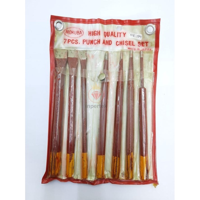 ✱QYj Pahat Bobok Punch Chisel 7pcs Mata Bobok Mokuba Set Pahat Pahat Batu ✶ ★★★