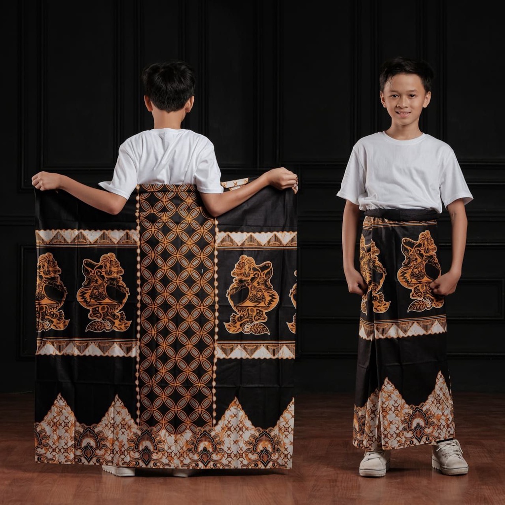 Sarung Batik Anak SD/SMP Motif Bagong Anak