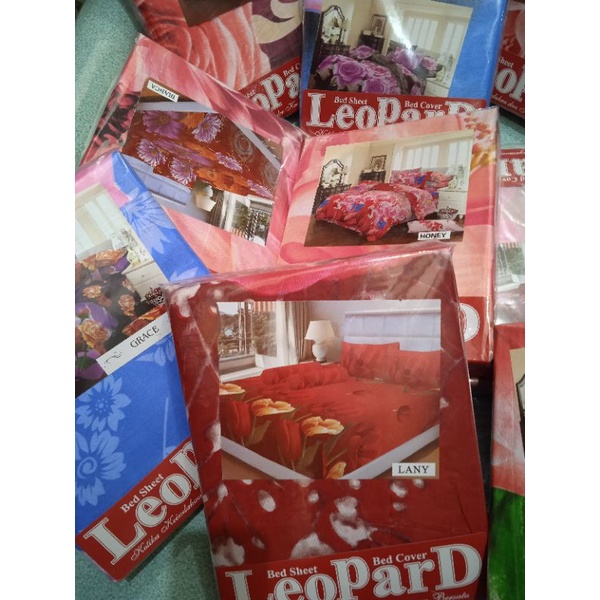 SPREI LEOPARD KING SIZE 180X200 CM