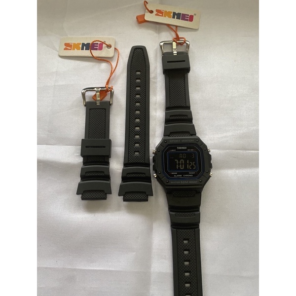 TALI JAM TANGAN SKMEI 1496 SKIMEI 1496 SKAMEI 1496 Original 100%