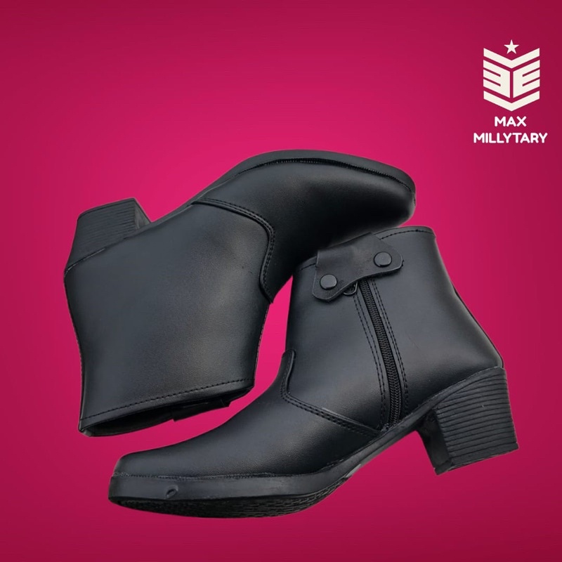 Sepatu pdh wanita sepatu dinas polwan sepatu dinas secwan sepatu kowad bekualitas