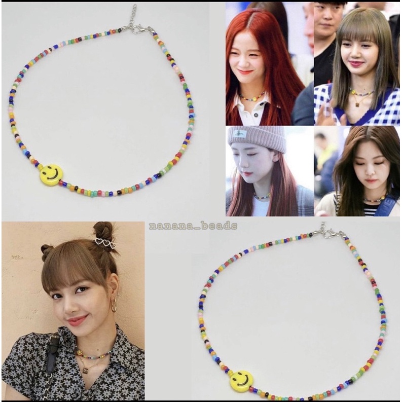 kalung manik smile-Gelang manik smile-Beads Necklace-Beads Bracelet