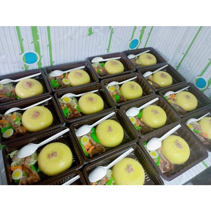 

Puding bento, puding box nasi kuning paket per 10pcs