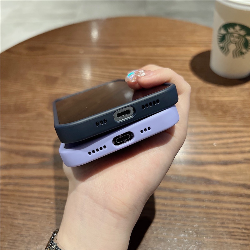 Hard case Matte Dengan ring Magnetik Untuk iphone 14 pro max plus 13 12 pro max