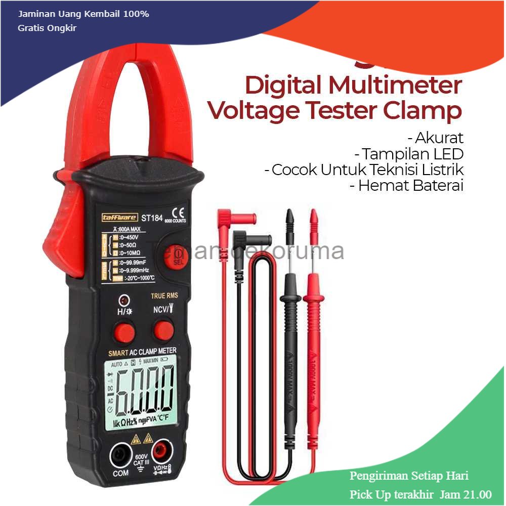 TD - PR2 Taffware ANENG Digital Multimeter Voltage Tester Clamp - ST184