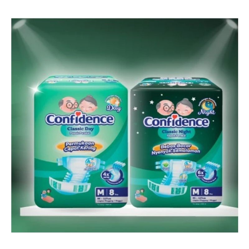 CONFIDENCE POPOK DEWASA PEREKAT