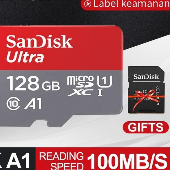 SanDisk Ultra 32GB/64GB/128GB Kartu Memori Memory Card Microsd - 32GB - 32 gb