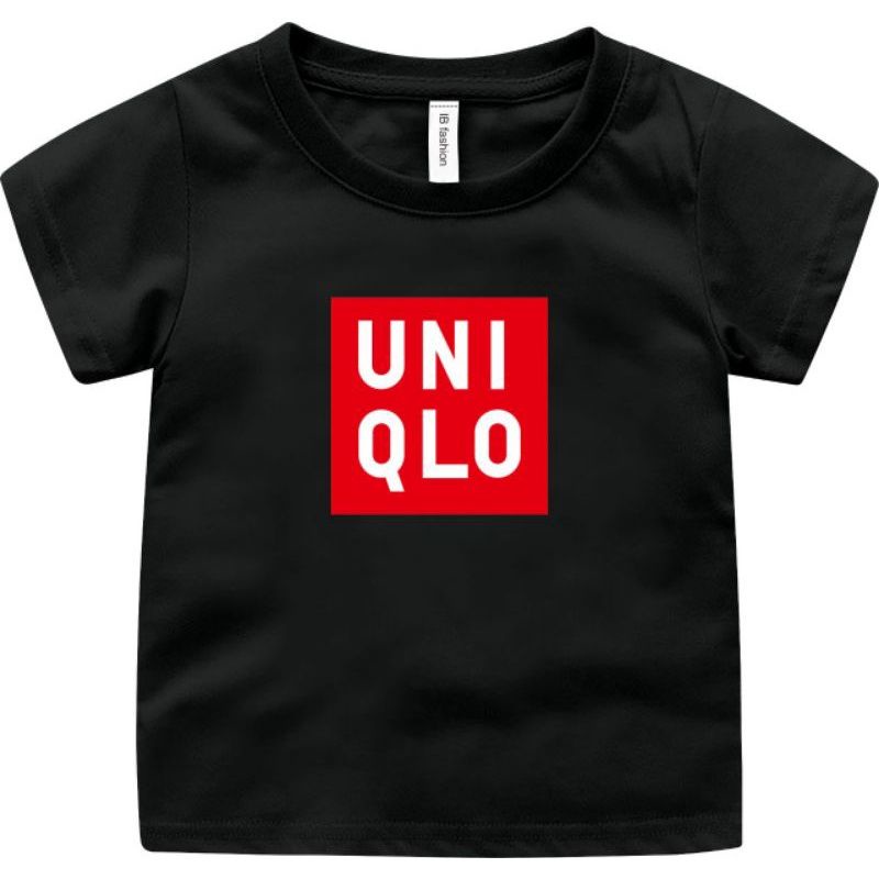 BAJU KAOS ANAK PEREMPUAN DAN LAKI LAKI SABLON DIGITAL MOTIF NIQLOH IDEAL UMUR 1 2 3 4 5 6 7 8 9 TAHUN UXLO FASHION