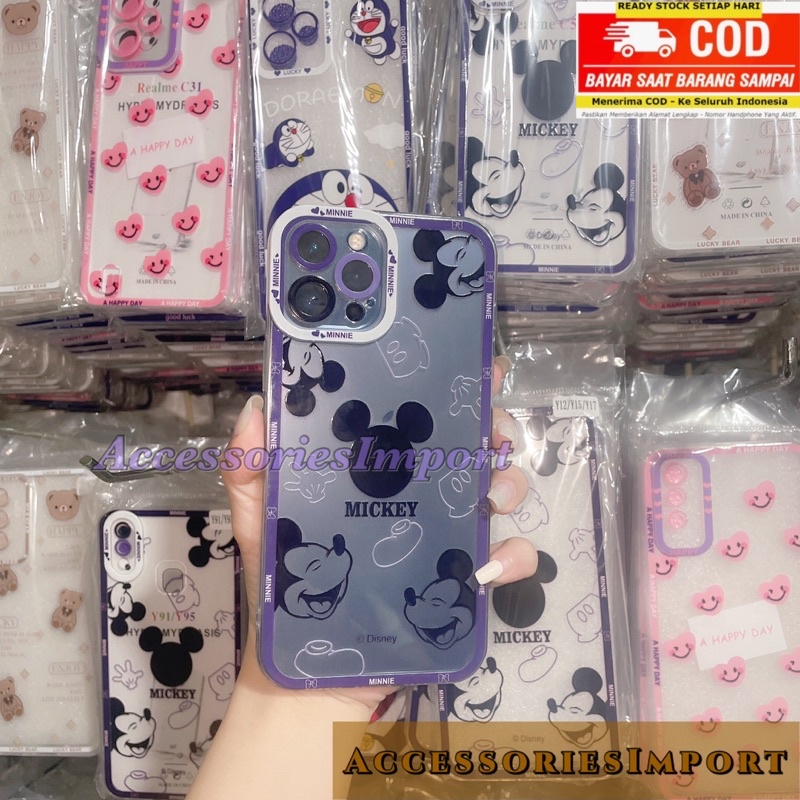 CASE INFINIX SMART 6HD/ SMART 6PLUS/ SMART 6NFC/ SMART 5/ HOT 20i/ HOT 12/ HOT 12PLAY/ HOT 12i/ HOT 11PLAY/ HOT 10PLAY/ HOT 10/ HOT 9PLAY/ SOFTCASE PROTECTOR CAMERA / CASING MOTIF BEAR/ BERUANG/ DORAEMON/ MICKEY/ LOVE WHITE BLACK