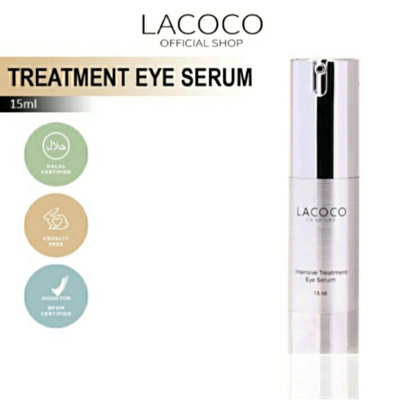 LACOCO Beuaty Care Intensive Treatment Eye Serum [Mencerahkan Kelopak Mata ] Original ASLI NASA