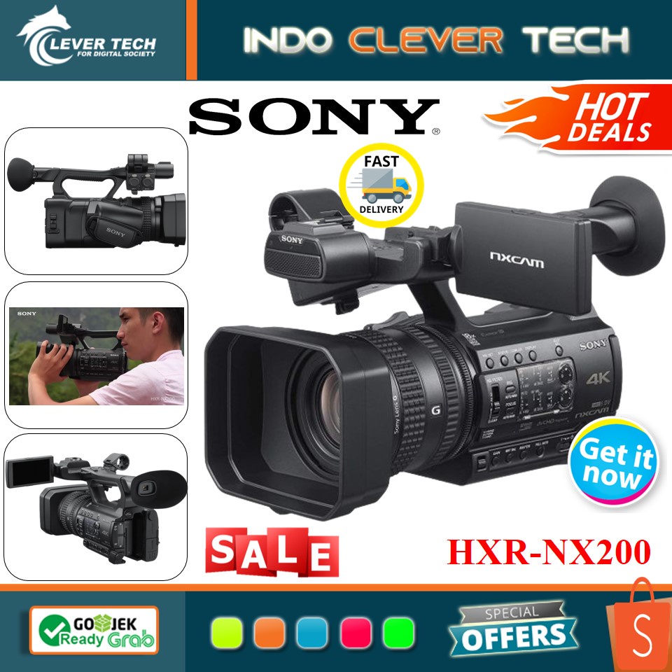 SONY HXR-NX200 NXCAM Professional Camcorder / HXR NX200 / HXRNX200