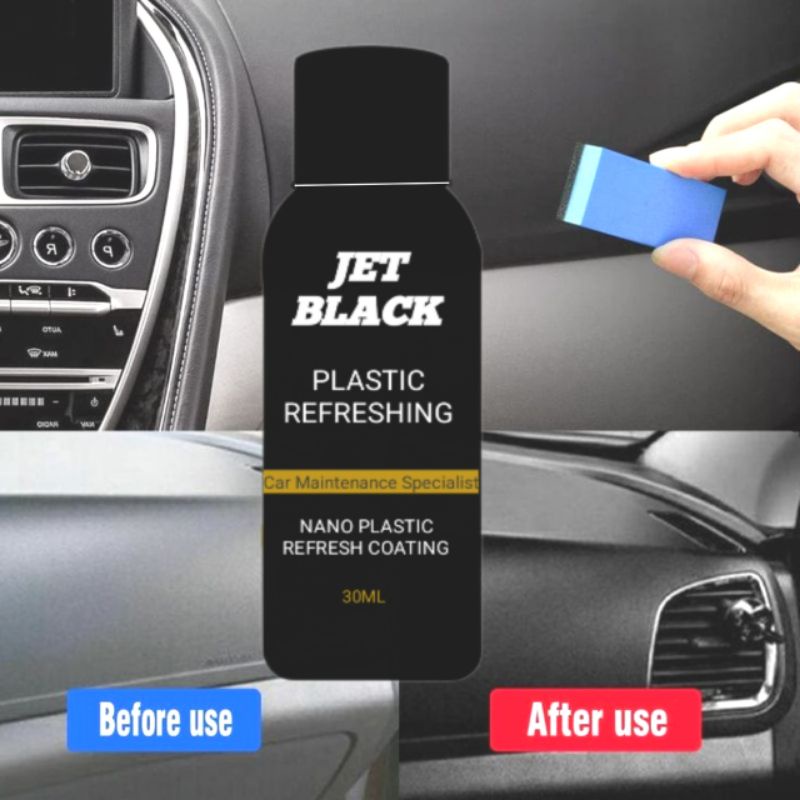 JET BLACK|| Penghitam Motor / Mobil || Penghitam Body Permanenent 30ml