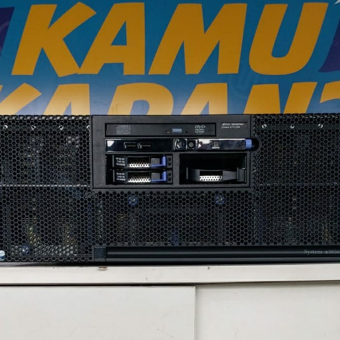 Server Ibm 4u system x3850 M2 Intel xeon x7350 (2prosesor) berkualitas