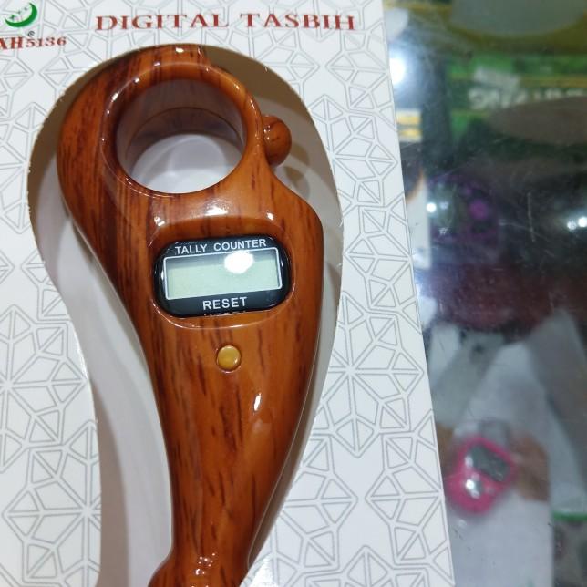 tasbih digital motif kayu SXH 5136