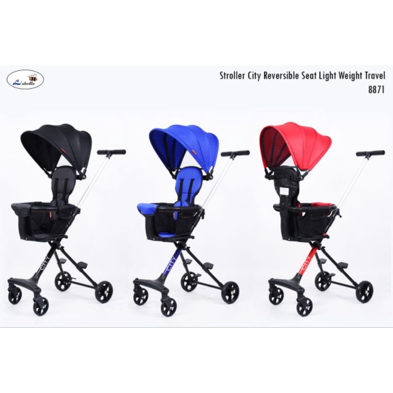 Junior by Labeiile Stroller Memo Reversible Cabin Size HL669