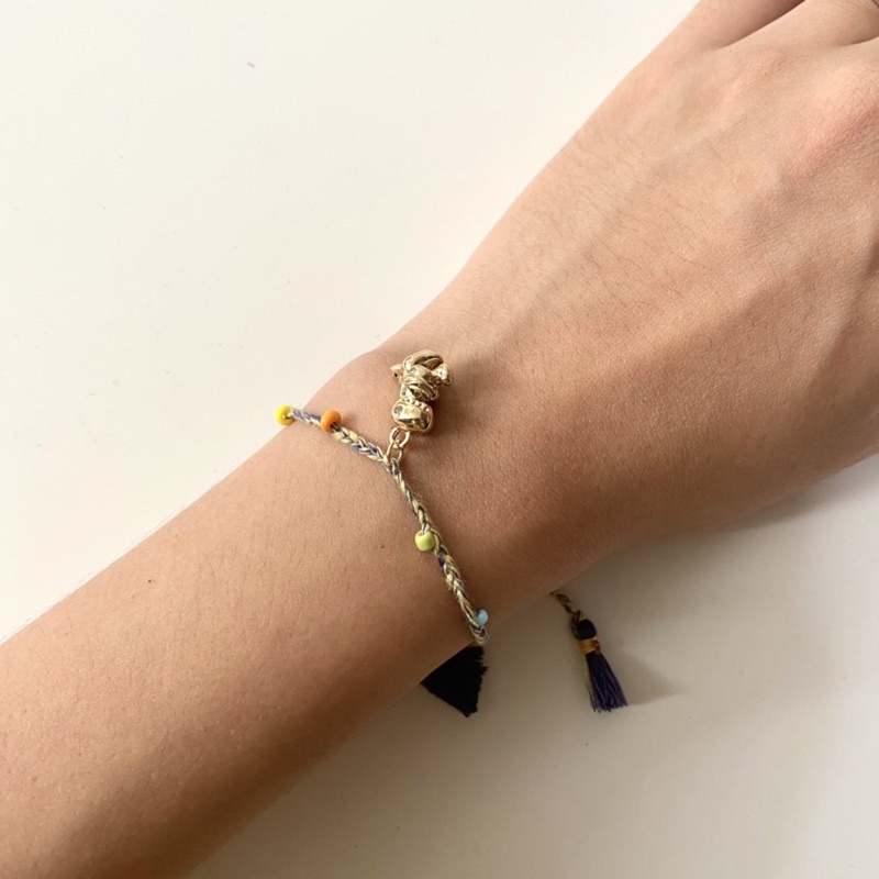 DINO BRACELET (gelang tangan/ gelang tali/ gelang kepang)