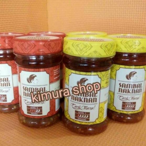 

ヂ NAKNAN Sambal Bawang e Nak te Nan Sedang / Pedas / Oriental Sambel / Super Pedas Pedes ㍻