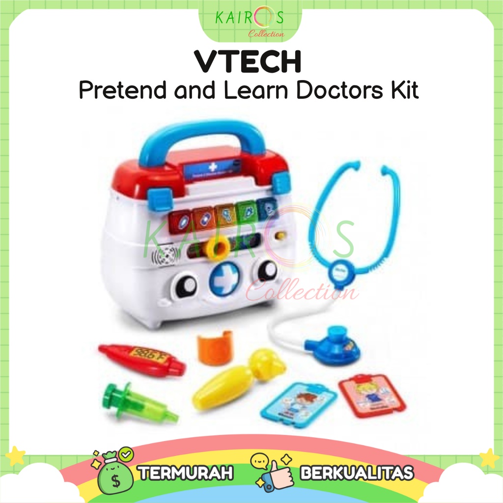 Vtech Pretend and Learn Doctors Kit Mainan Anak Dokter Set