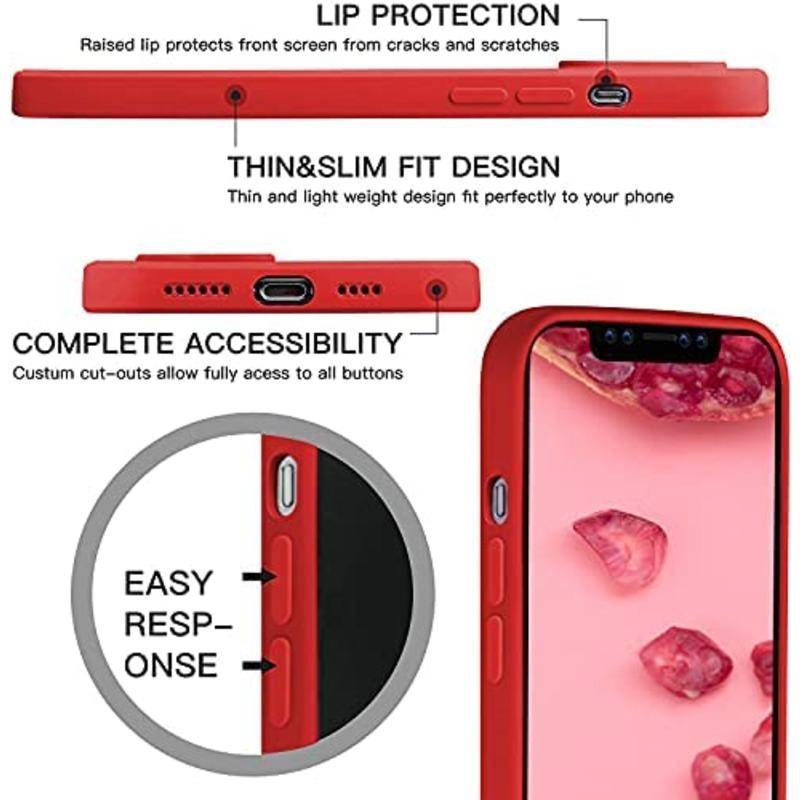 Soft Case Pelindung Lensa Kamera Bahan Karet Silikon Anti Gores Tahan Banting Untuk iPhone 14 Pro Max Plus 14 13 12 Pro Max