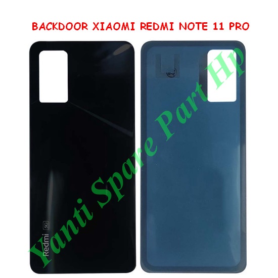 Backdoor Tutup Belakang Xiaomi Redmi Note 11 Pro 5G Original New