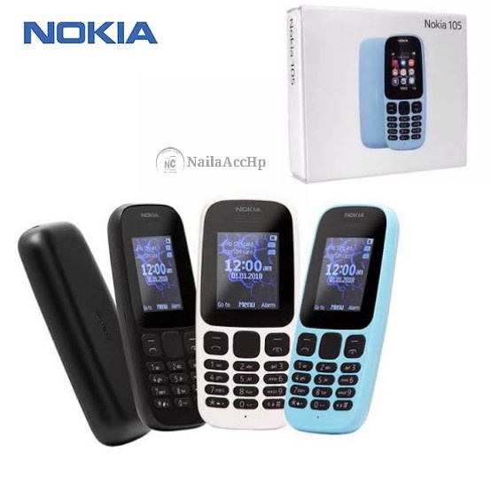 NOKIA 105 JADUL DUALSIM NEW GARANSI RESMI GARANSI TAM GARANSI 1THN HENPHONE SMS DAN HENPHONE TELEPHO