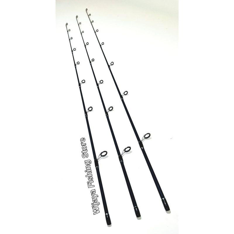 Atasan Joran Pancing Spinning Bahan Carbon Hollow atau Lubang
