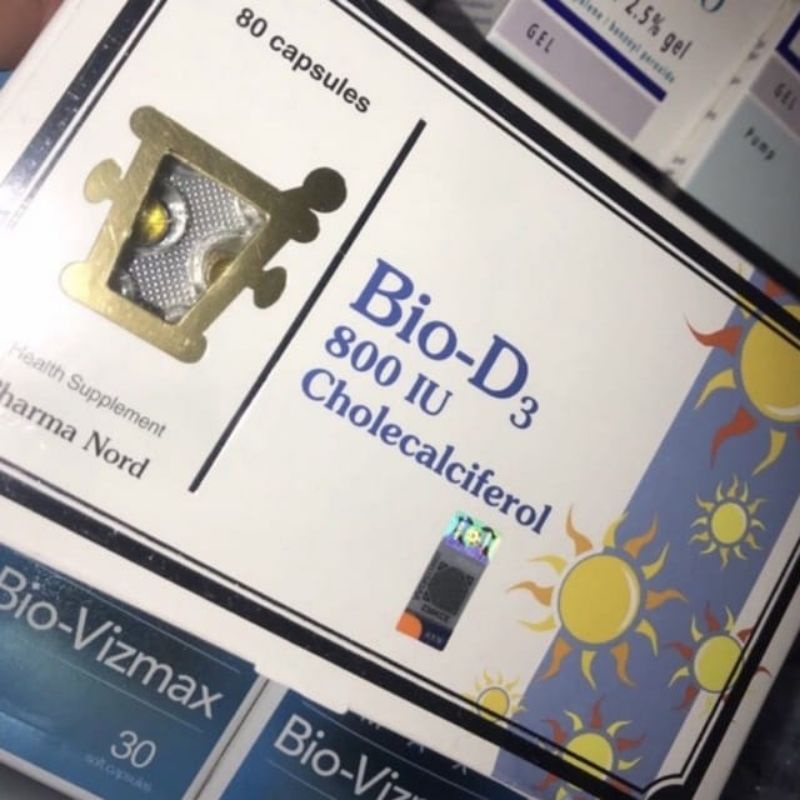 Bio D3 800 IU cholecalciferol BioD3 (ready/cod)