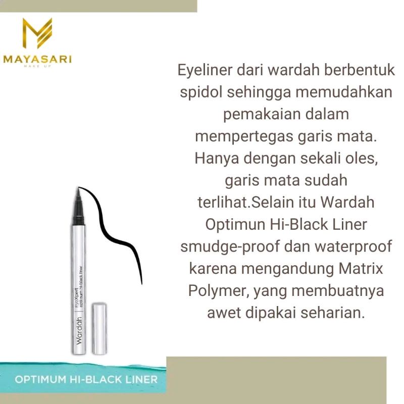 Eyeliner wardah