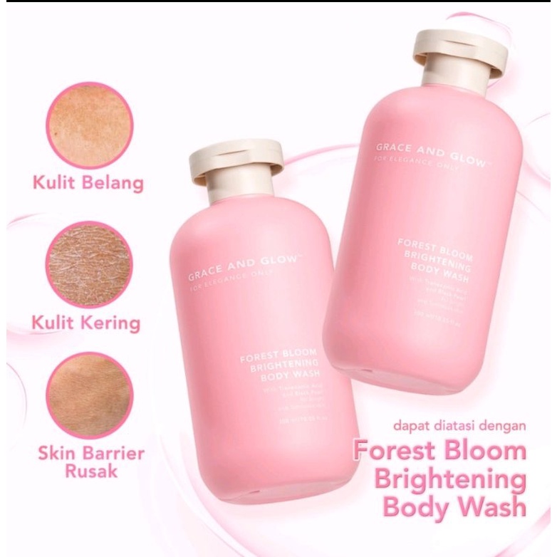 Grace and Glow Forest Bloom Brigtening Body Wash