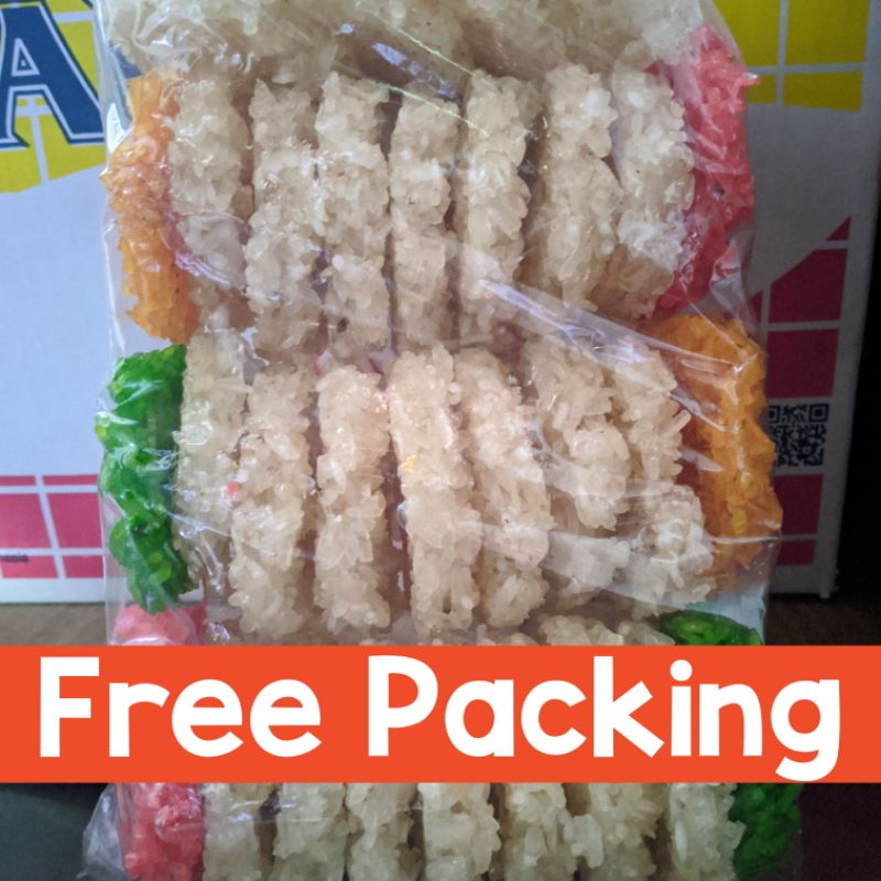 

Regginang Rengginang tatan putih warna 450 gram