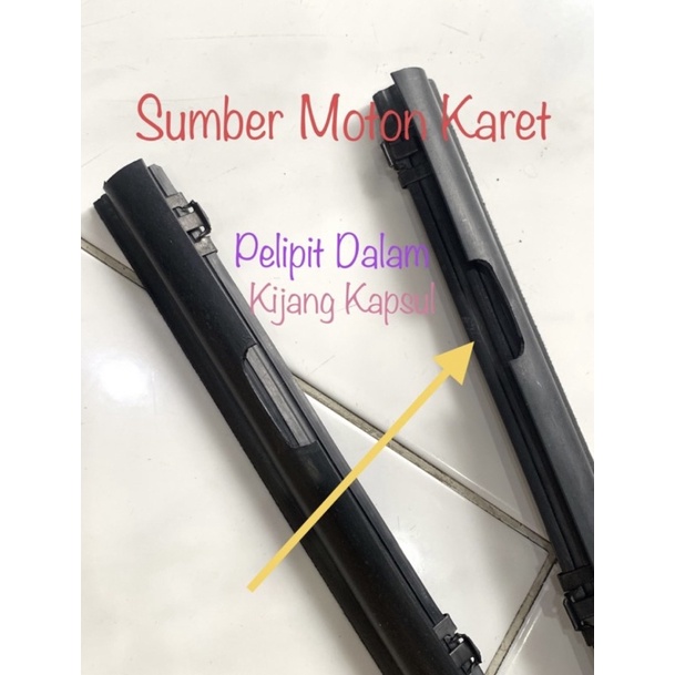 Karet Pelipit Luar Dalam Kijang Kapsul  1997-2004 Set