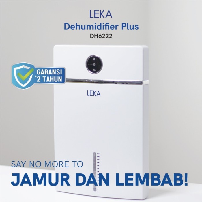 PROMO LEKA DH6222 Dehumidifier Plus - Serap Air Penyerap Kelembaban Udara - 1 Pcs DH6222