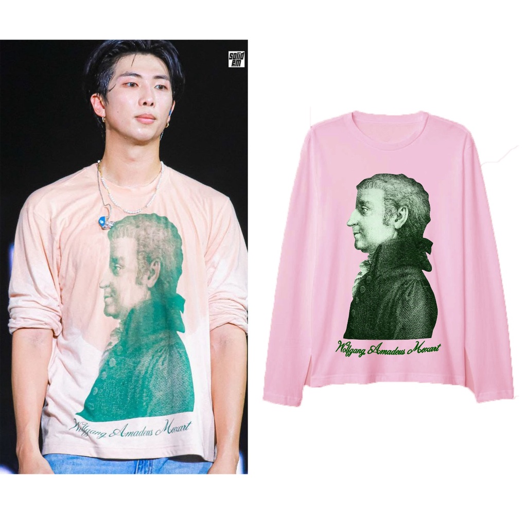 Kaos lgn panjang bangtan RM amadeus