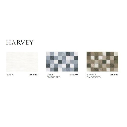 PLATINUM KERAMIK HARVEY GREY EMBOSSED 25X40 GRADE A