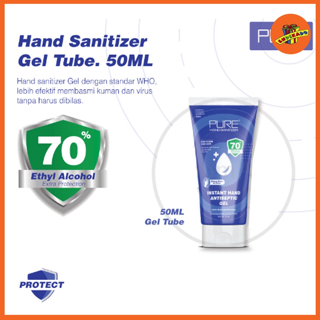 PROMO! Hand Sanitizer Gel 50ml 3 pc - Hand Antiseptic Gel