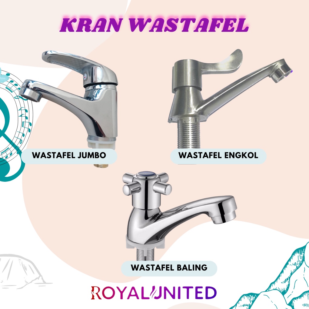 Kran Air Kran Wastafel Cuci Tangan Stainless Steeel Cucian PREMIUM QUALITY