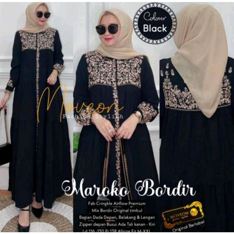 Maroko Bordir Dress