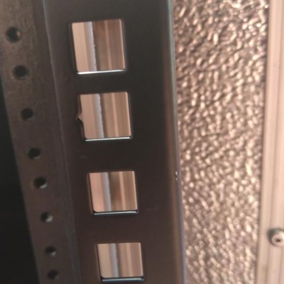 Rack Mounting 12u - 53.7 cm Besi Model "U" - Flight Case