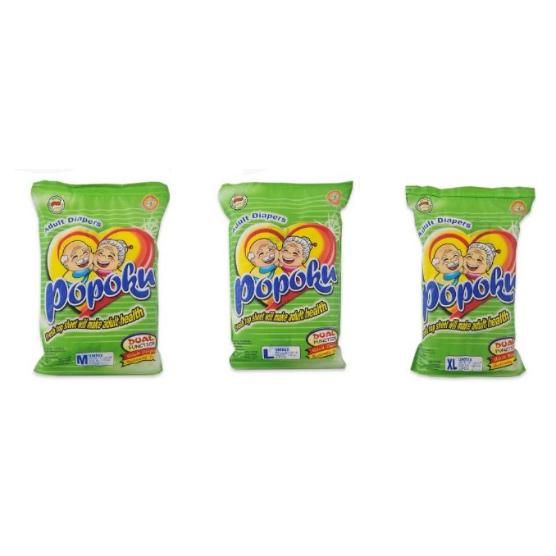 POPOKU pampers dewasa perekat