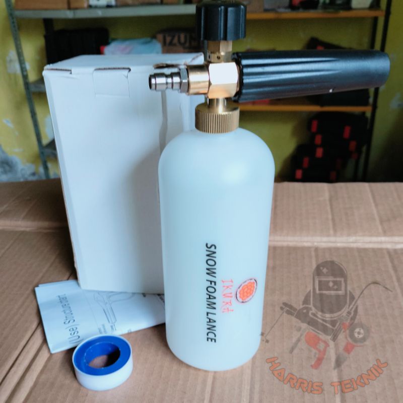 Foam lance snow wash tabung salju universal mesin jet cleaner Ikura
