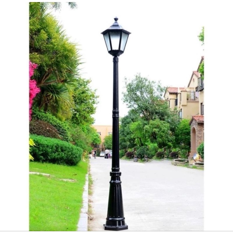 LAMPU TAMAN OUTDOOR LAMPU JALAN TINGGI 214 CM