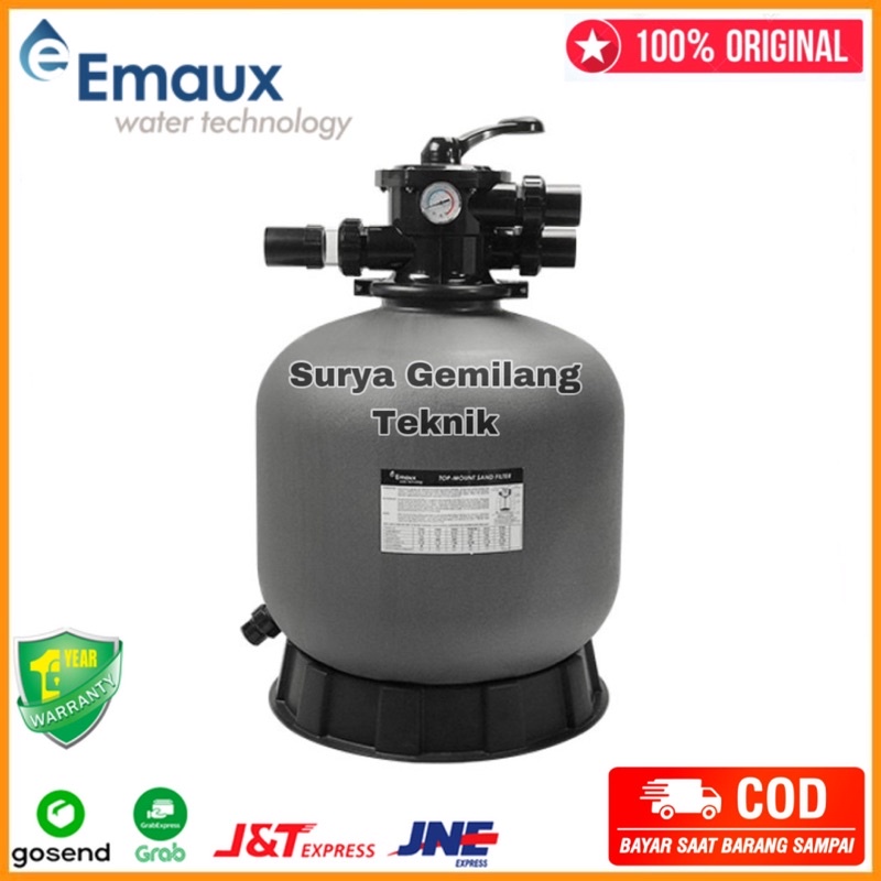 Tabung Filter Kolam Renang Sand Filter Kolam Renang Emaux P500 21inchi