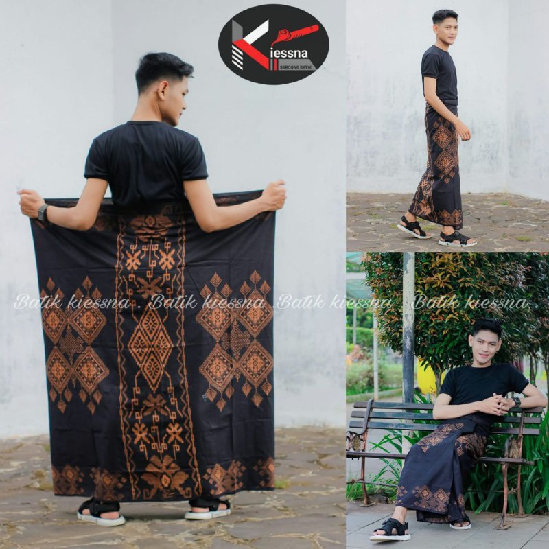 KIESNA SARUNG BATIK NEW MOTIF GUNUNGAN BATIK PEKALONGAN SARUGN PRINTING SARUNG