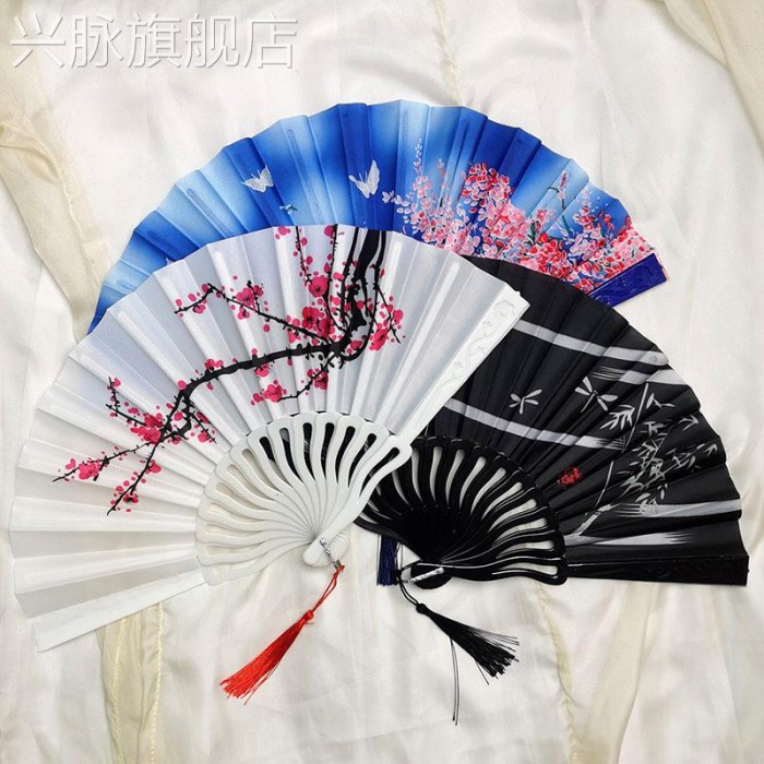 Kipas Sakura Merah Kipas Menari Jepang Geisha Oleh Oleh Japan China Dancing Fan Murah