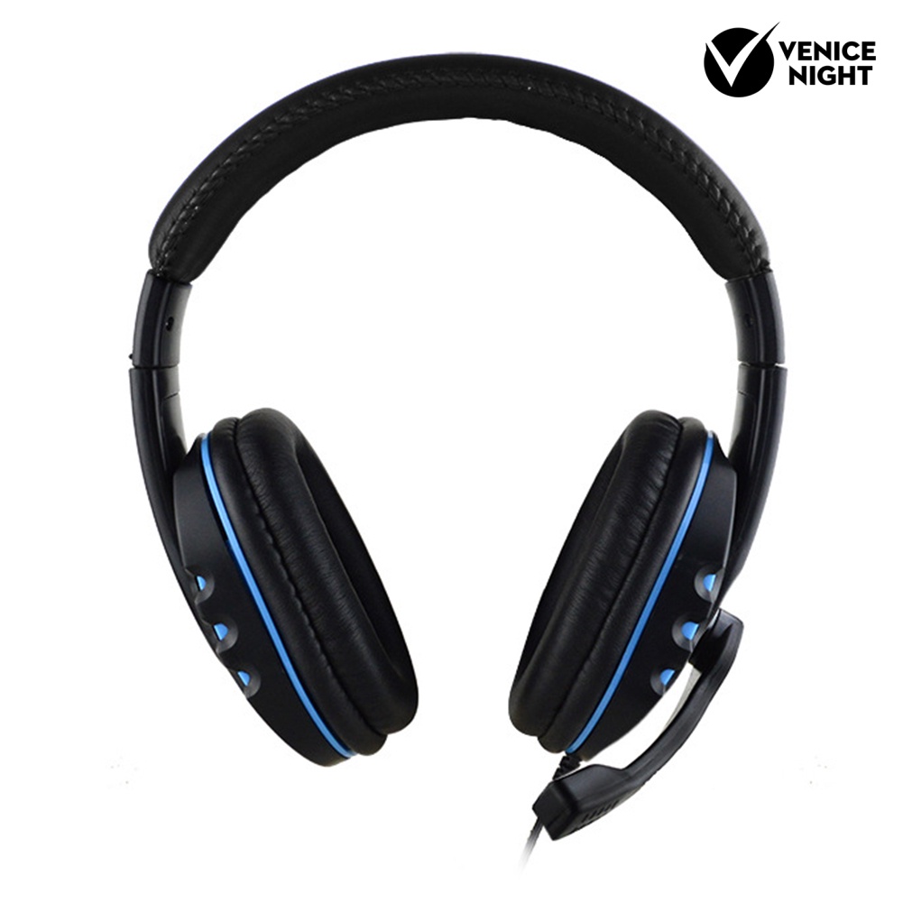 (VNEP) (Berkabel) Headphone Gaming Heavy Bass Headset untuk Konsol Game/PC/Ponsel