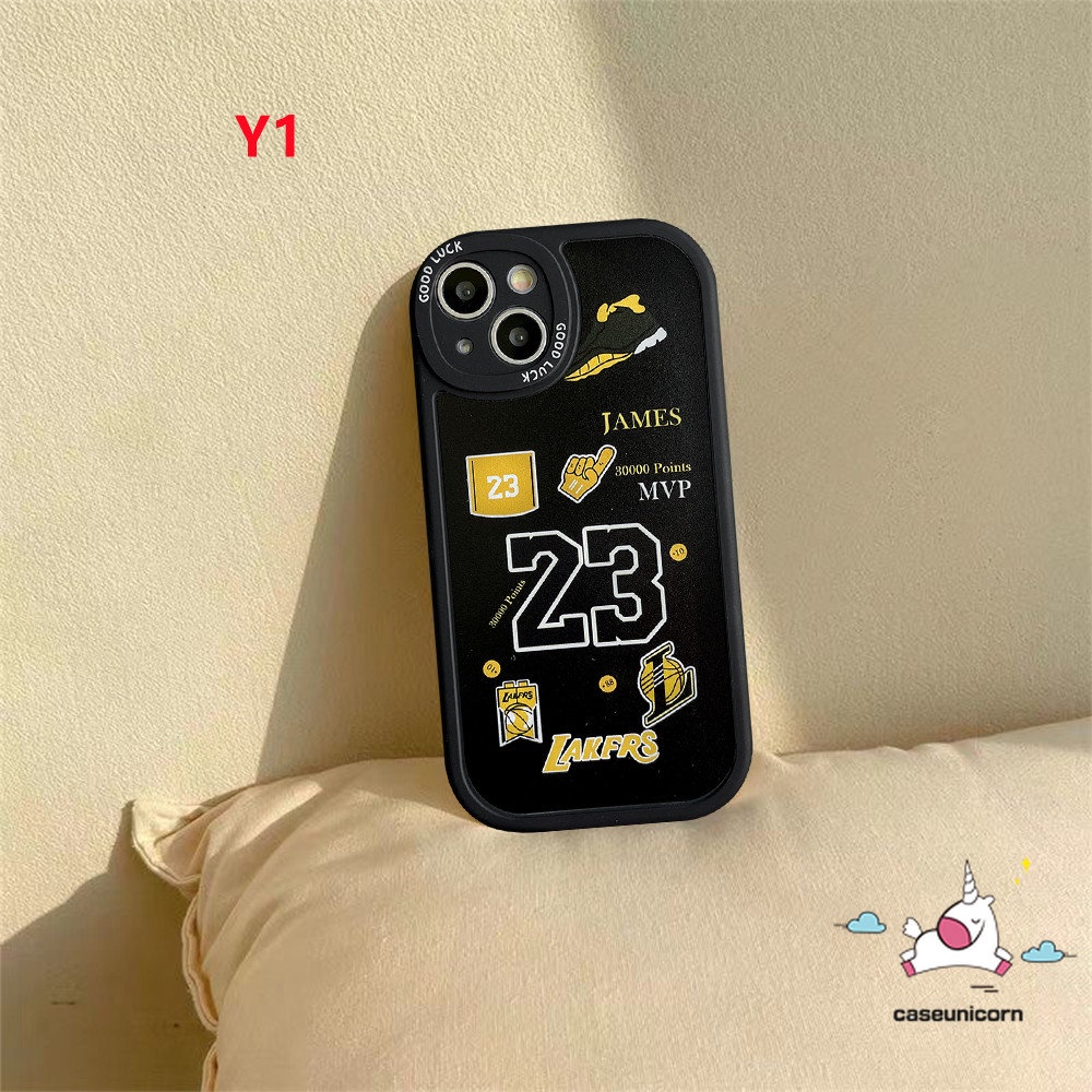 Soft Case TPU Motif Kobe Bryant Untuk IPhone 11 7 8 6 6s Plus 13 12 14 11 Pro MAX 14 Plus XR X XS MAX SE 2020