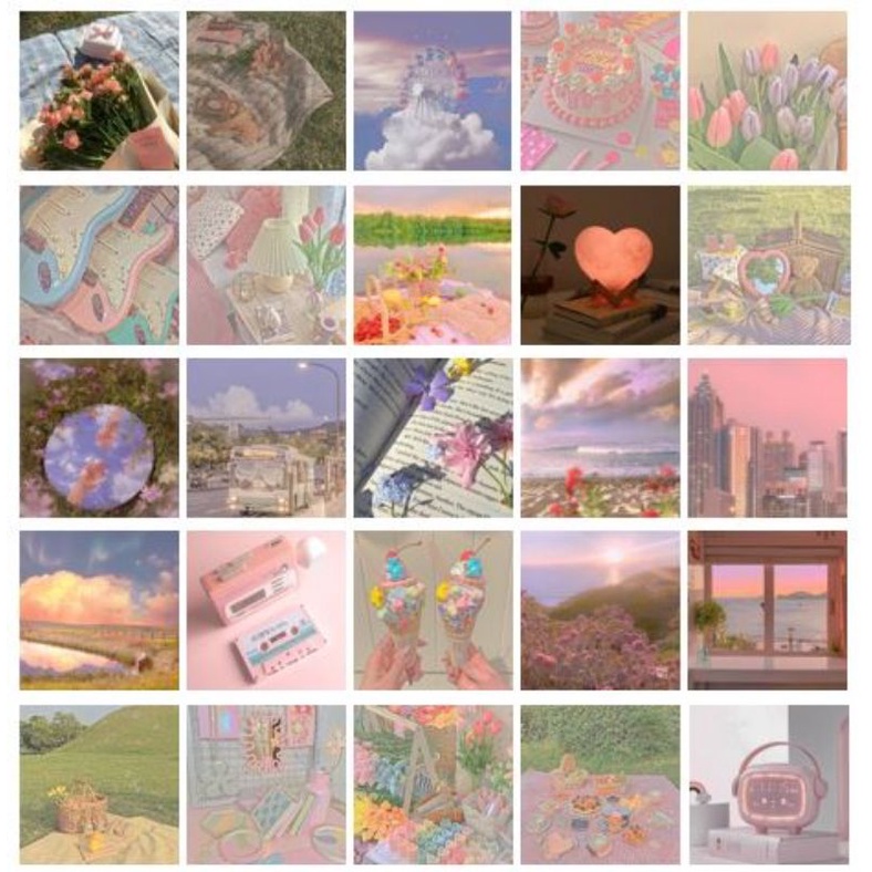 

Stiker HVS Gambar Aesthetic Pastel untuk Journaling