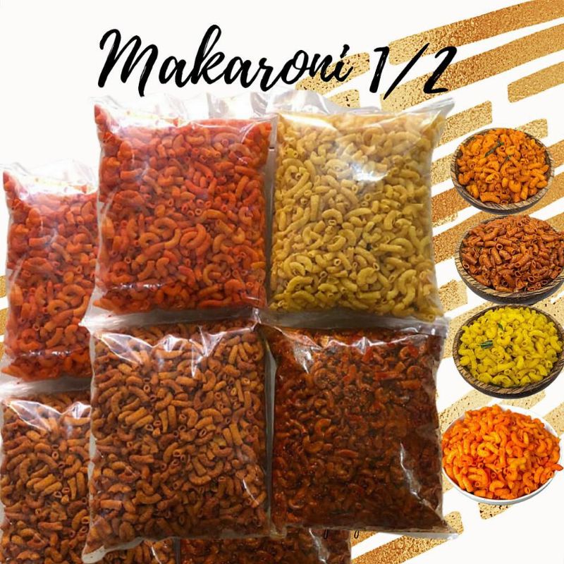 

Makaroni 1/2kg pedas jeruk original balado pedas minyak